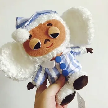 

Russia Original Single Cheburashka Cher Cloth Will Ear Monkey Boy Down Toys Small Monkey Baby Appease Doll
