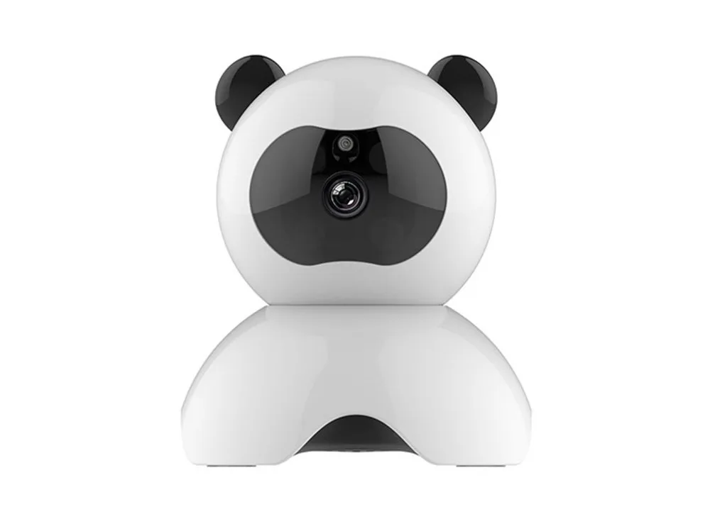 DAGRO Милая панда форма FHD 1080P Wifi Cctv лампа камера Пульт дистанционного управления Ptz