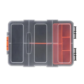 

F-156 Portable Plastic Tool Parts Storage Box Suitcase Electrician Tool Box Suitcase Case Holder For Storage Tools