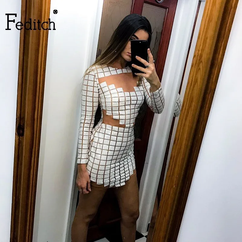

Feditch Sequined Elegant Dress Dress Women Mesh Spring Party Dress Ladies Long Sleeve Vintage Dresses Red Vestidos 2019