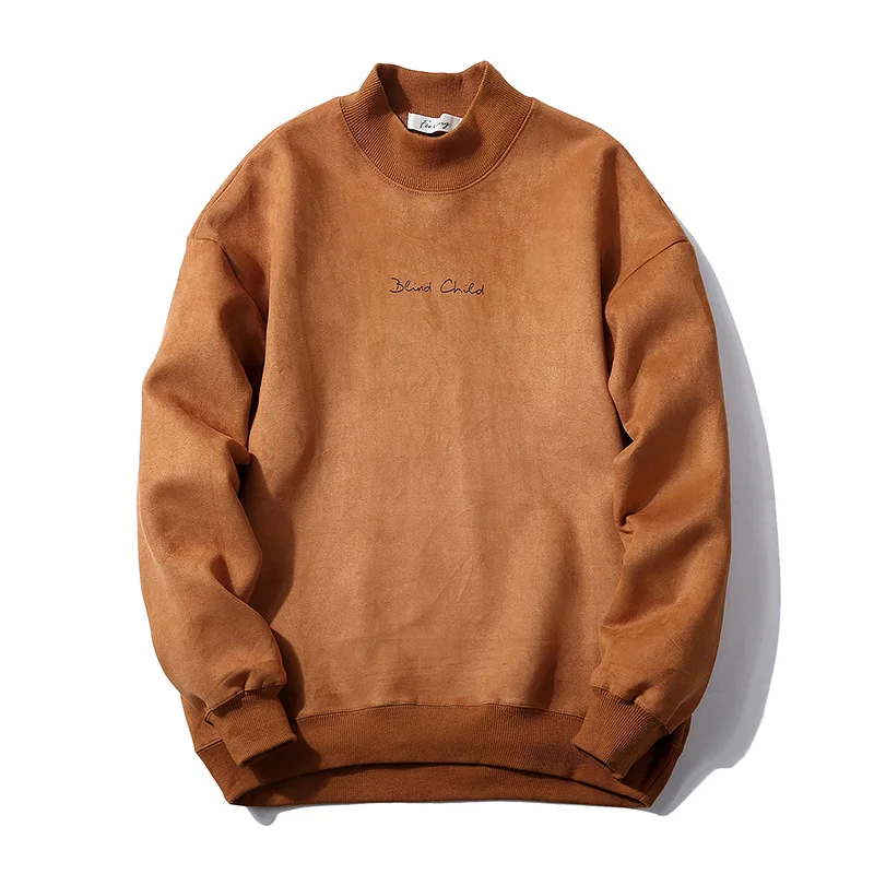 

Men's Sweatshirt Casual Cozy Solid Color Long Sleeve Sweatshirt
