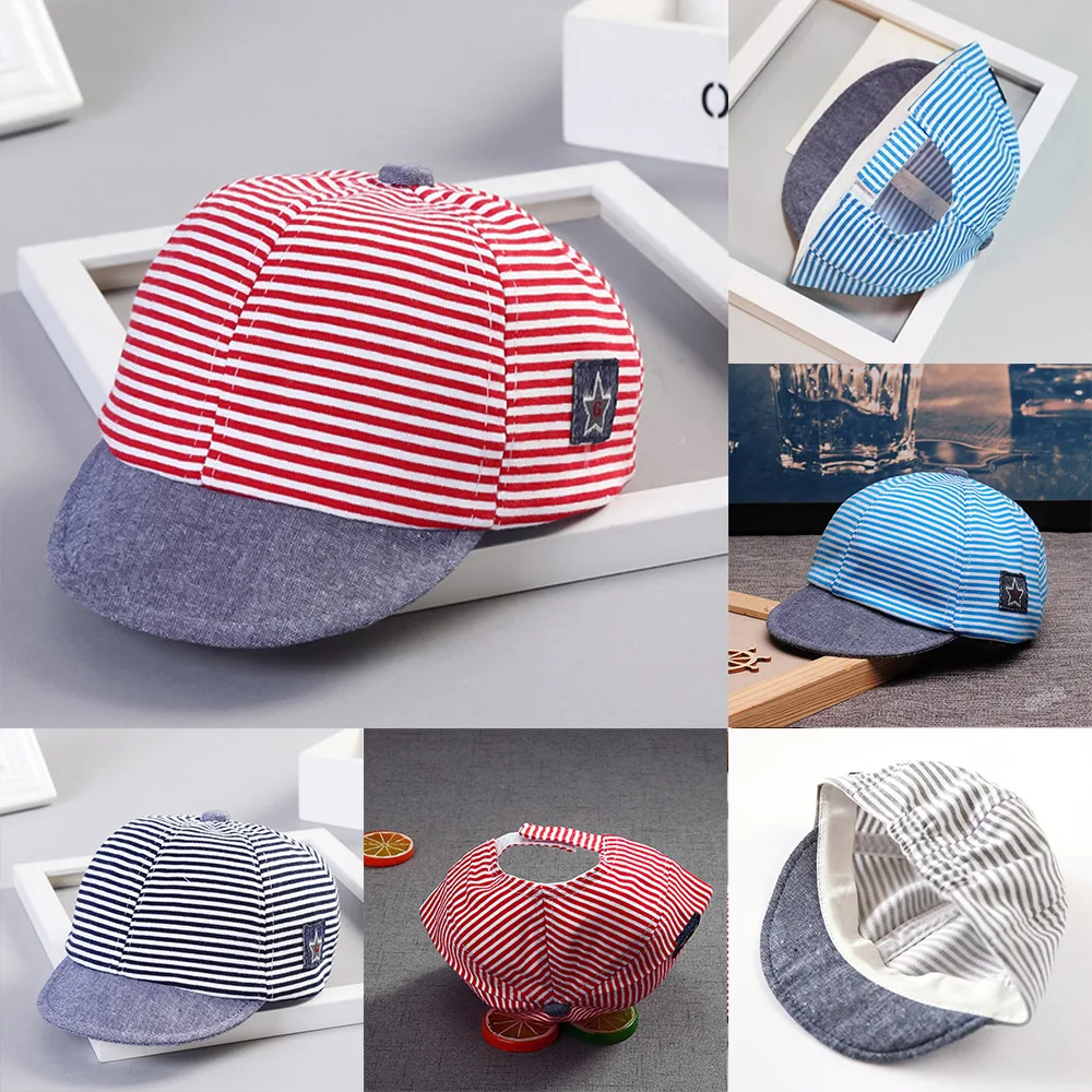 months Baby Boy Girl Autumn Hats Children Baseball Caps Peaked Beret