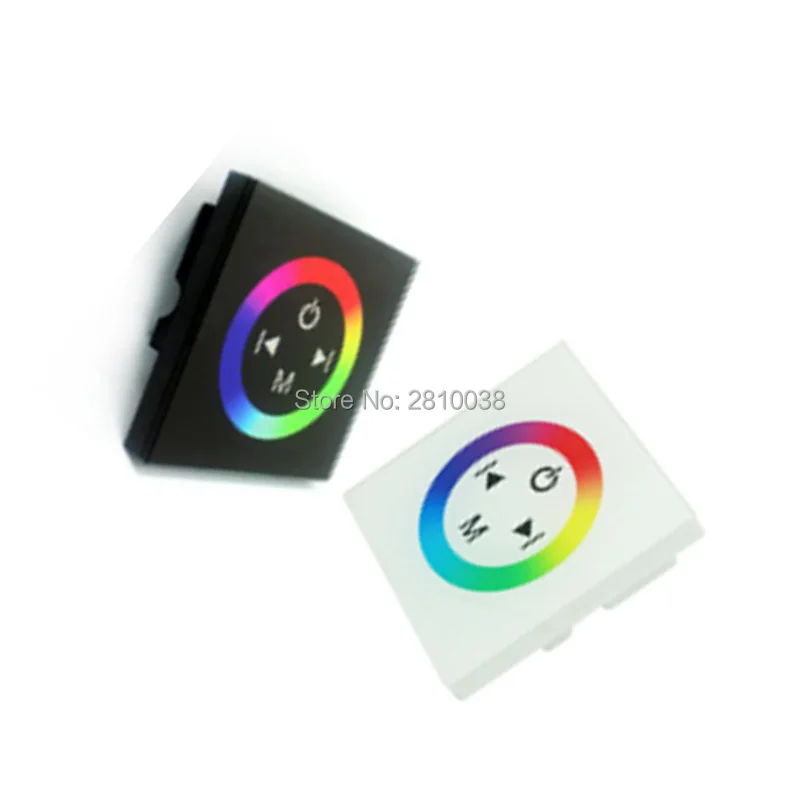 2 шт./лот полноцветный светодиодный контроллер DC 12 24 В led rgb Сенсорная панель 3
