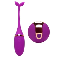Selftime Silicone Kegel Balls Tight Exercise Vibrating Egg Vibrators For Woman Remote Control font b Sex
