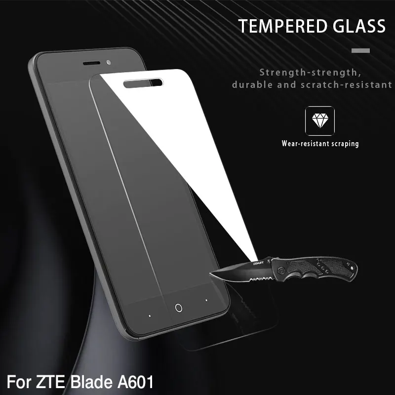 DyGod для ZTE Blade A601 GF3 V6 закаленное стекло Переднее защитная пленка Nubia Z11 Замена