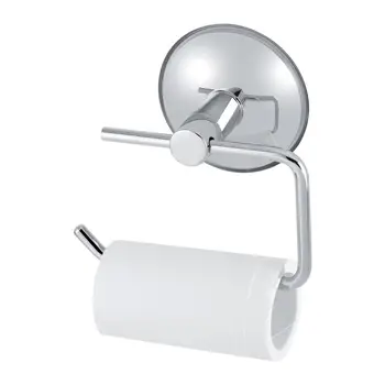 

Toilet Suction Cup Paper Roll Holder Bar Stainless Steel Bathroom Wall-Mounted Paper Tissue Rack Bathroom Suction Hanger