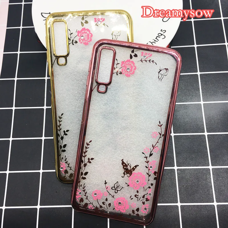 

Soft TPU Flower Case for Samsung Galaxy M20 M10 S10 E S9 S8 Plus A6 A8 J4 J6 plus A9 A7 2018 A3 A5 A7 J3 J5 J7 2017 Note9 Cover