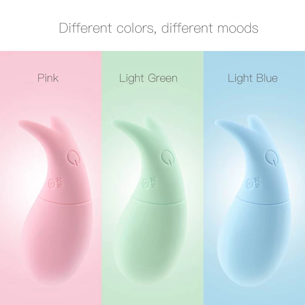 Вибрирующее яйцо G-Spot с 10 скоростями мощный USB зарядный вибратор