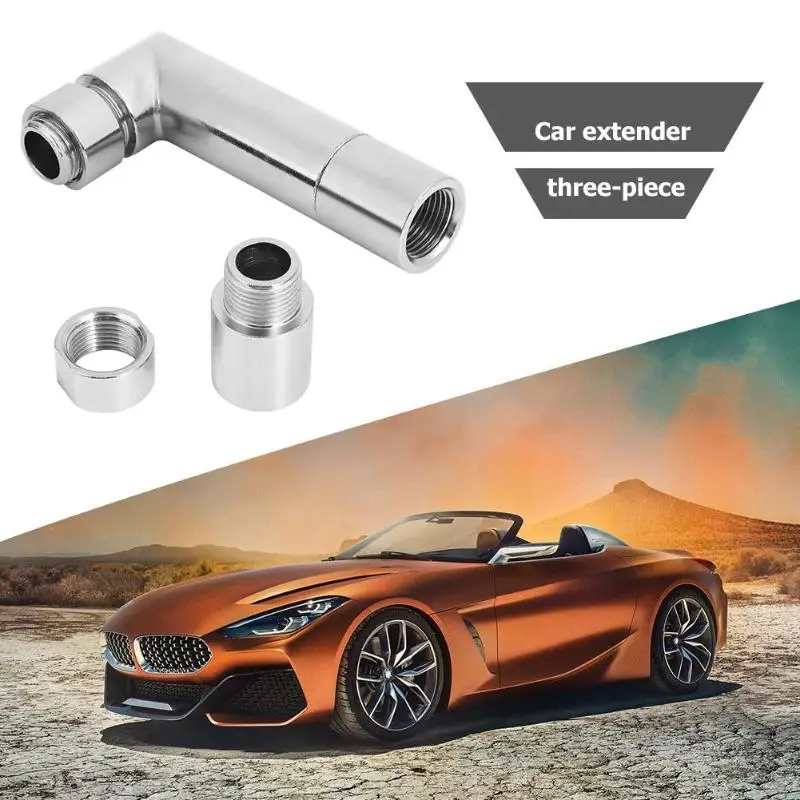 VODOOL 3pcs/set Car Automobiles Sensors O2 Oxygen Exhaust Gas Sensor Extender Spacer 90 Degree Angled 02 Bung Extension M18x1.5 VODOOL 3pcs/set Car Automobiles Sensors O2 Oxygen Exhaust Gas Sensor Extender Spacer 90 Degree Angled 02 Bung Extension M18x1.5
