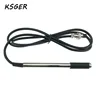 KSGER T12 нержавеющая сталь FX9501 паяльная ручка STM32 OLED паяльник станция Ручка Силиконовый Электрический инструмент V2.1S V3.0 V2.0 ► Фото 1/6