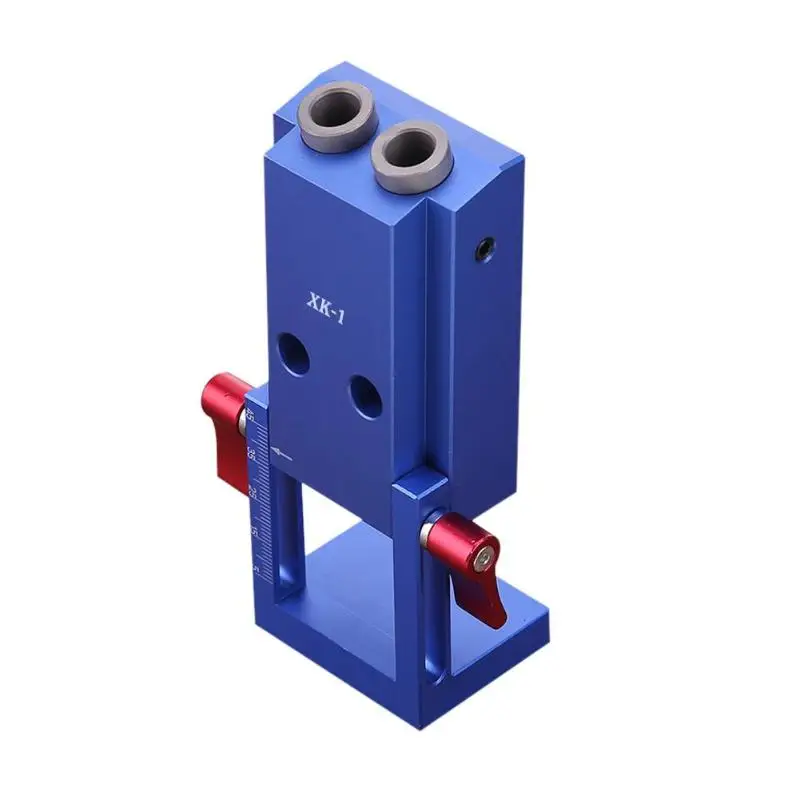 

Pocket Hole Jig Kit System For Wood Working & Joinery Set w/ Step Drill Bit Wood Work Tool Set
