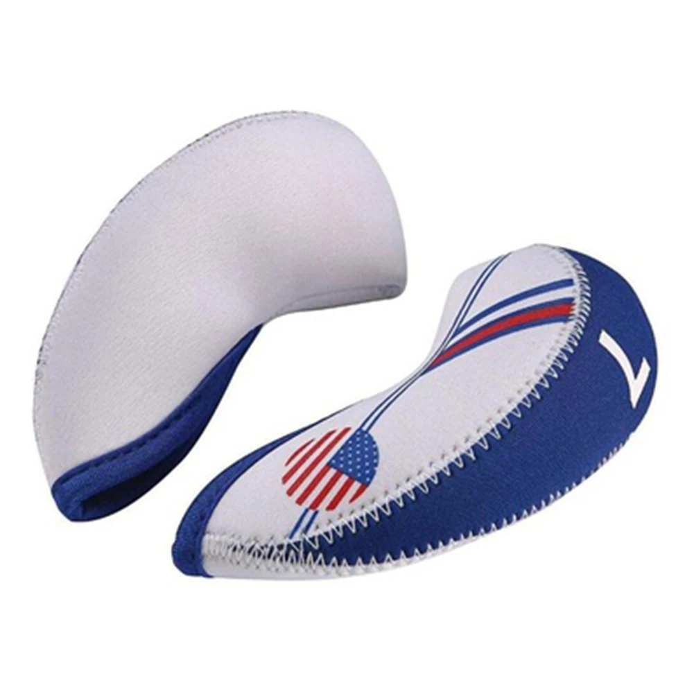 جديد Arrivials نوادي الجولف Brassie يغطي مجموعة 10 قطعة النيوبرين الأبيض معنا العلم يغطي في الهواء الطلق إكسسوارات الغولف جديد Arrivials نوادي الجولف Brassie يغطي مجموعة 10 قطعة النيوبرين الأبيض معنا العلم يغطي في الهواء الطلق إكسسوارات الغولف