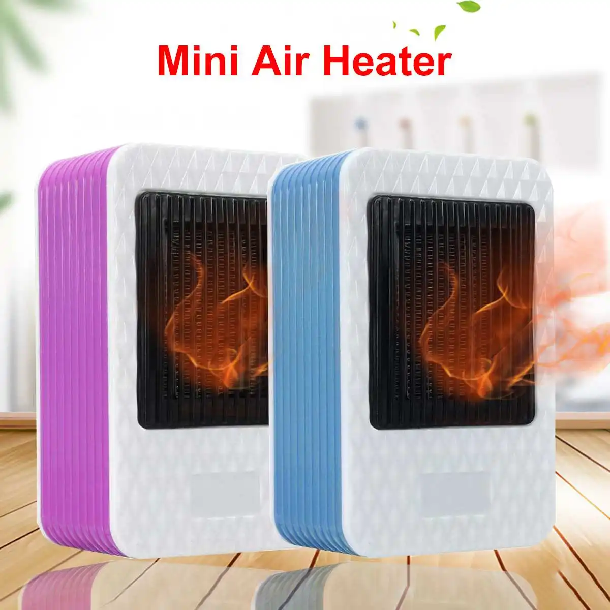 

500W Mini Electric Air Heater Powerful Warm Blower Fast Heater Fan Stove Radiator Room Warmer For Home Office