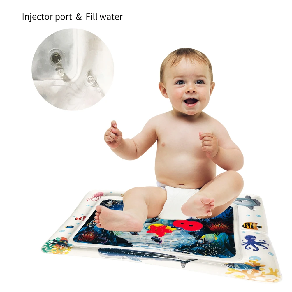 Bebe Enfants Tapis De Jeu D Eau Bebe Gonflable Pvc Tapis D Eau Tapis De Jeu Enfant En Bas Age Activite Amusante Tapis De Jeu Pour Center Enfants Et Bebe Aliexpress