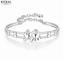 KITEAL 925 лучшие друзья посеребренное женское колье друг любовь