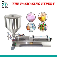 Машина для наполнения крема шампунь лосьон йогурт мед сок соус Джем гель паста Пневматический поршневой бункер наполнитель