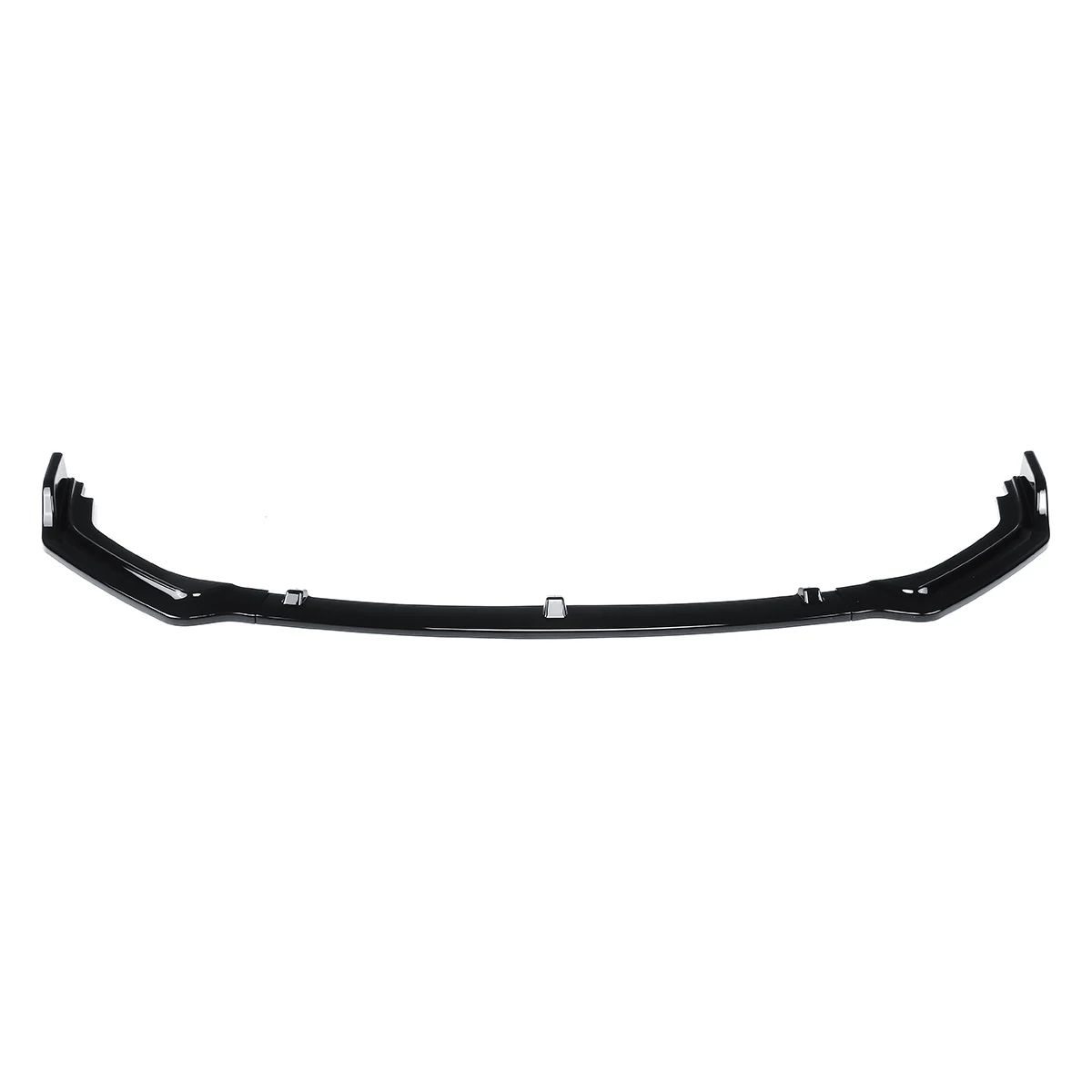 Parachoques delantero del alerón del coche de 3 piezas para el modo Base del Infiniti Q50 2018 solo piezas exteriores anticolisión negro brillante chin Spoiler