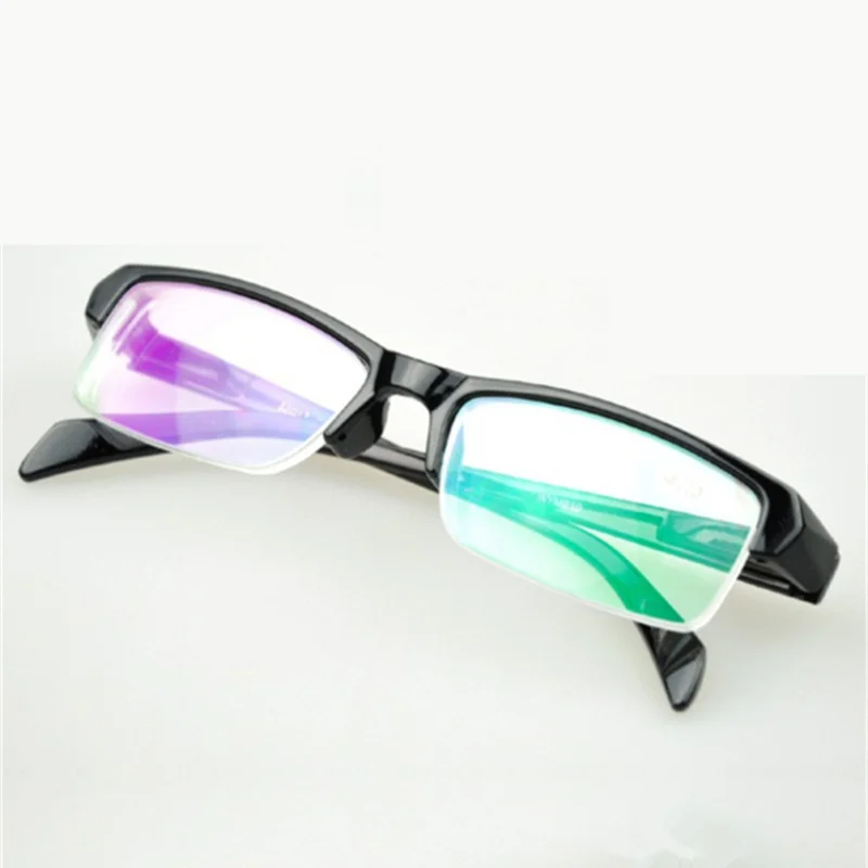 

Half Frame Women Myopia Glasses Resin Black Frams Prescription Eyeglasses Men Minus Lens -1.0 -1.5 -2.0 -2.5 -3.0 -3.5 -4.0