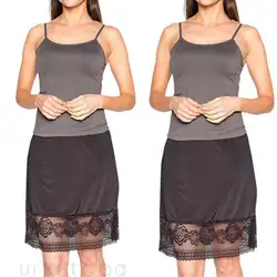 2019 новые модные женские Стрейчевые юбки длиной до колена с высокой талией, кружевная свободная повседневная юбка