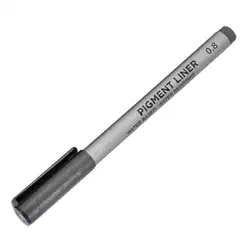 Водонепроницаемый косметический карандаш рисования тонкой точка серый разграничения Pen Картина 0,05-1,0 мм/0,002-0,04 дюймов инструмент