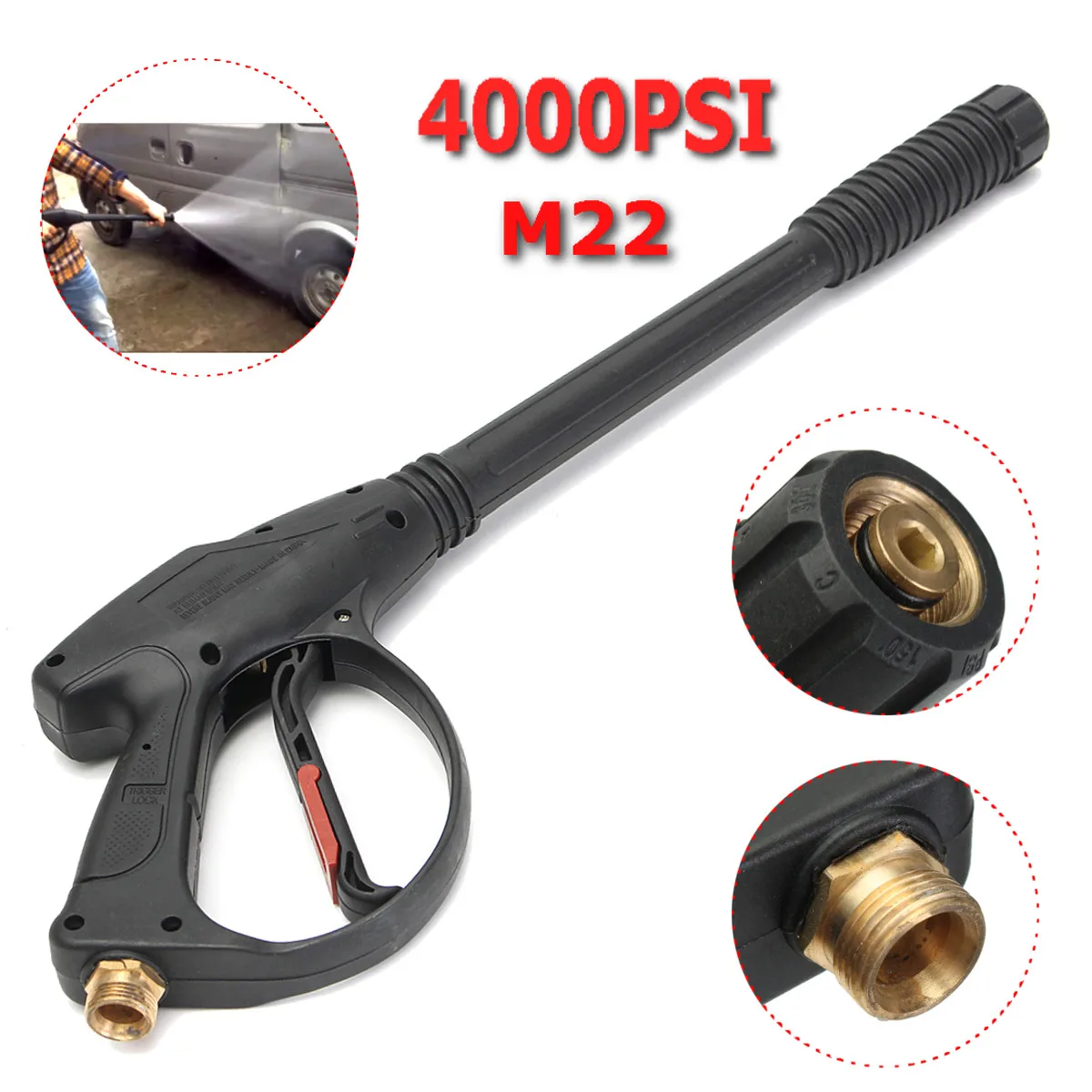 Buy 4000psi M22 High Pressure Spray G un Spraying