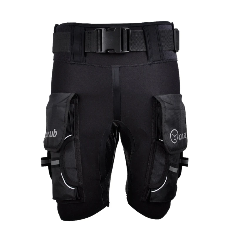 

Yonsub Diving Wetsuit Shorts Men Submersible D Ring Short Pants Mens Printed Technical Surf Snorkeling Equipment