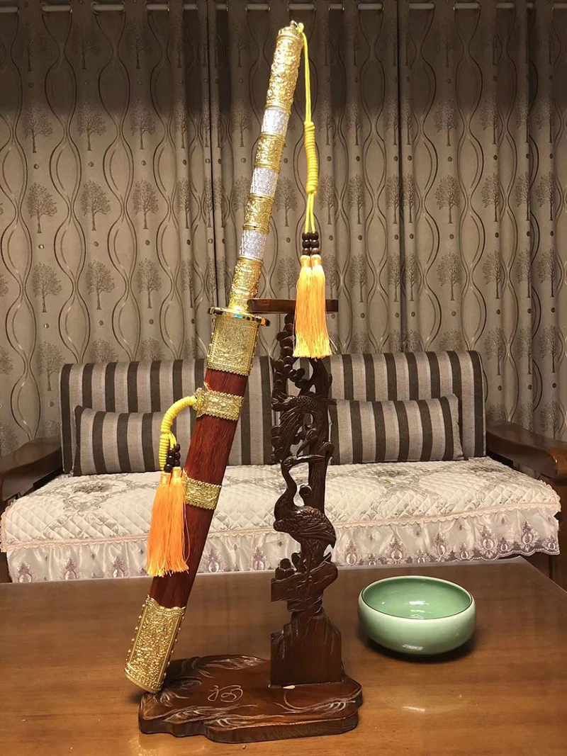 Популярные Sabre для Kangxi самурайский меч 1060 углеродистая сталь ручной