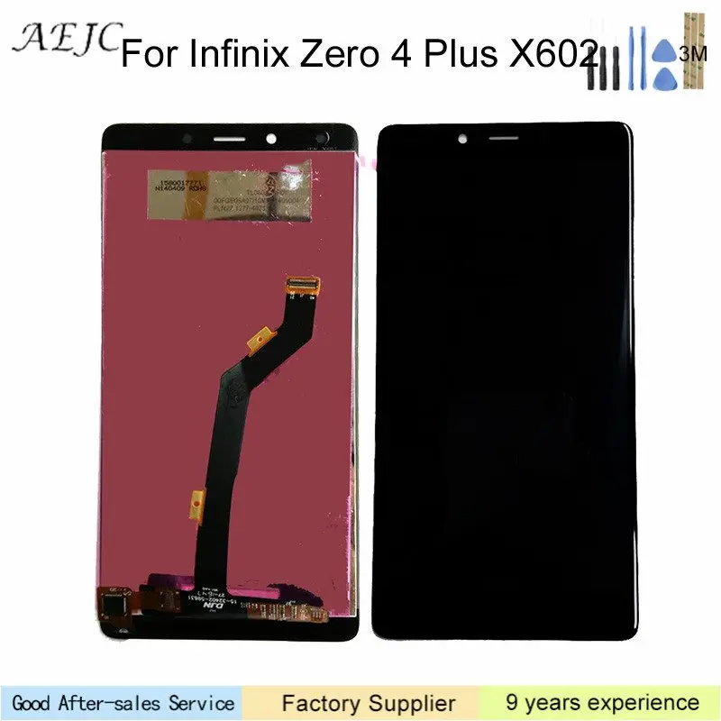 Для Infinix SARO 4 Plus X602 ЖК-дисплей дигитайзер сборка сенсорный экран 5,98 дюйма для Infinix X602 экран