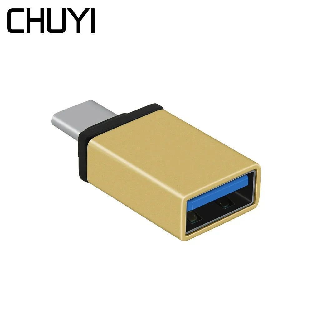 

Metal USB Type-C OTG Micro Adapter USB 3.1 Type C To USB 3.0 Female Converter For Macbook Huawei Xiaomi Computer Accessories