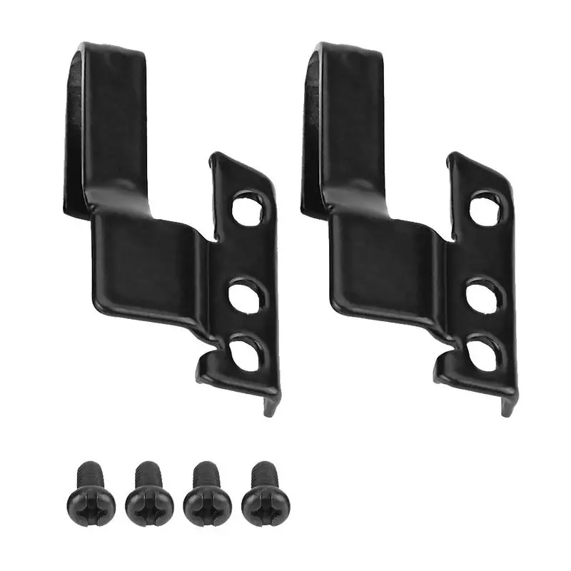 

Black 2Pcs Front Windshield Wiper Arm Adapter Kit Plastic Rust Weather Resistant Universal Auto Accessories Chromium Styling