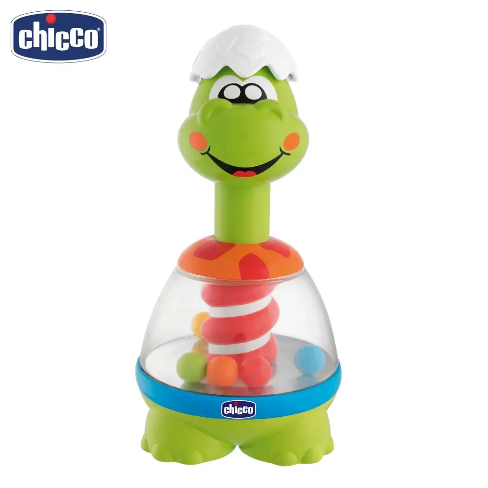 Игрушка юла Chicco Spin Dino 6м+|Волчки| |