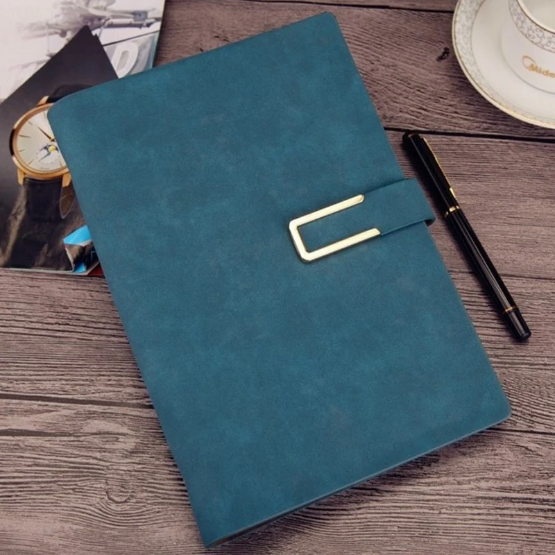 

Faux Leather Business Notebooks Refillable Spiral A5 Vintage Travel Notebook Loose Leaf Filofax Planner Agenda WJ-XXWJ274-