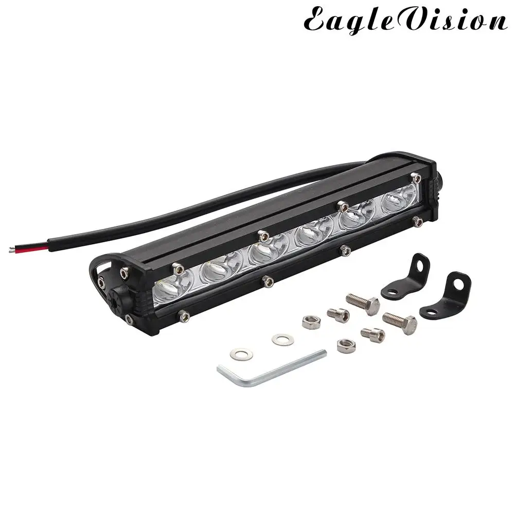 SUV Led Light Bar 18 Вт Супер тонкая Рабочая Сеть дневного света для мотоцикла Трактор Лодка внедорожный грузовик 12 В 24 В r20