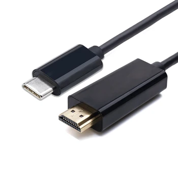 

Zihan 1.8m USB-C Type C USB 3.1 to HDMI 4k 2k HDTV Cable for Notebook Chrombook & XPS13 Laptop