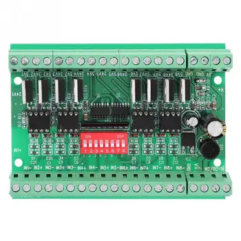 

8-Channel Level Converter 10MHZ NPN/PNP to NPN 5V/24V SquareWave Signal Conversion Module Level Converter High Quality