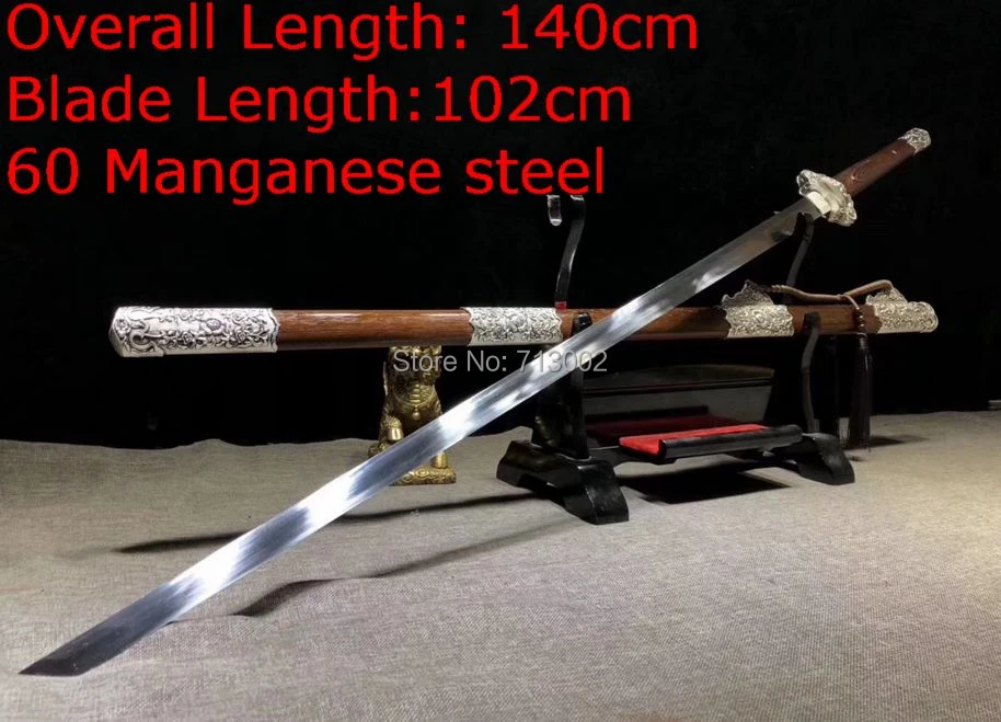 手作り中国武術ロング剣つ折りマンガン鋼の刃唐剣 Sheath Sheath Swordsheath Katana Aliexpress