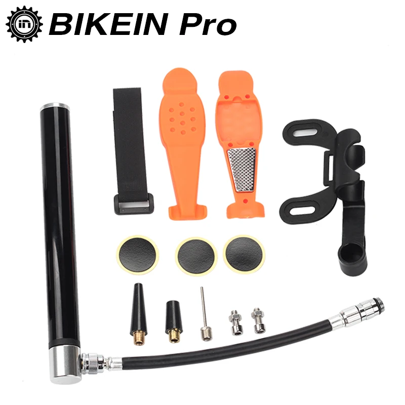 BIKEIN Road Bicycle Pump Cycling Hand Pump Air Ball Needle Tire