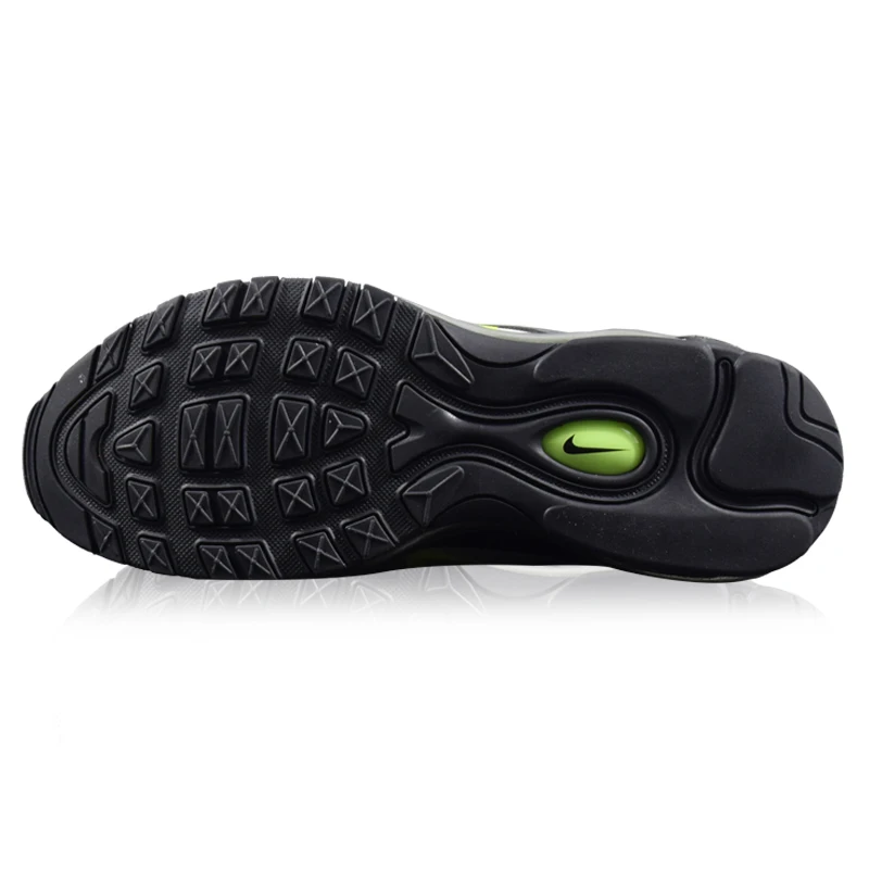 Nike Air Max 97 Neon New Arrival Original Men's Running Shoes Wear-resistant Cushion Non-Slip Breathable Sneakers #921733-003