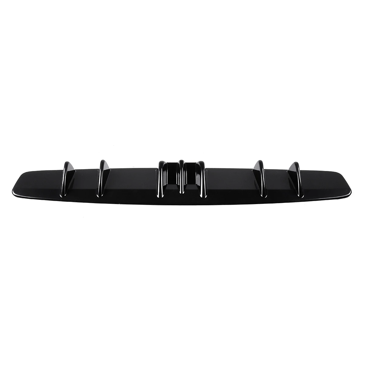 84cm Shark Fin Style Universal Car Rear Bumper Splitter Lip Diffuser Splitters Protector Spoiler Lip For BMW For Benz For Audi