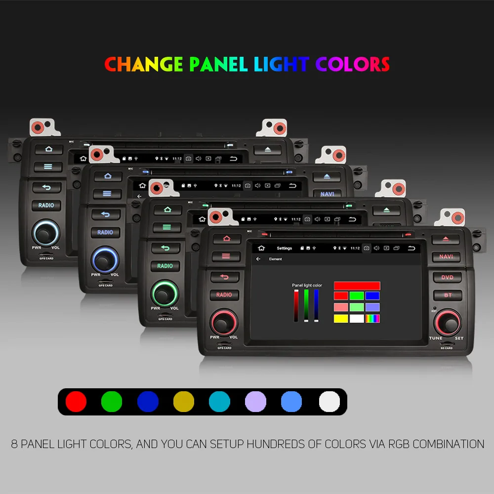 Flash Deal Quad Core Android 8.1 Autoradio DAB+ WiFi 4G GPS DVD Bluetooth OBD2 Car Multimedia Player for BMW M3 E46 3er 325 Rover 75 MG ZT 3