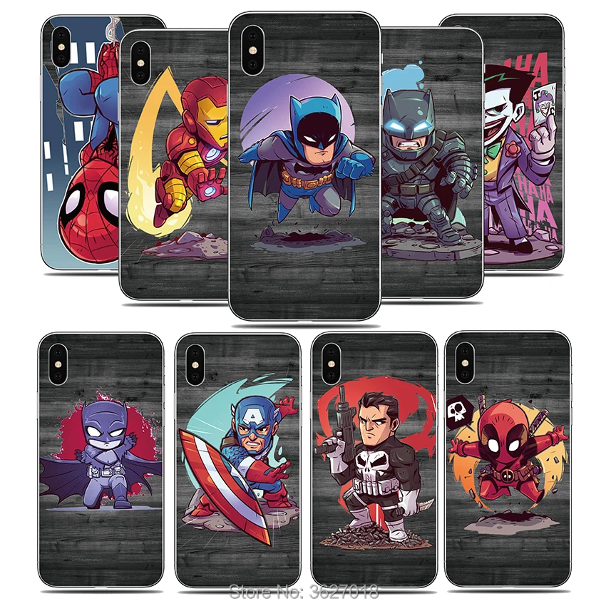 

For Asus Zenfone Max Pro M2 ZB631KL case soft TPU Cover For Asus 5Z ZS620KL ZB631KL ZB633KL ZB602KL ZB555KL Superhero Cases
