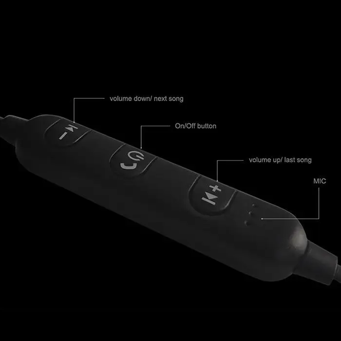 Bluetooth стерео наушники Беспроводной Магнитный 10 х м 6 H V5.0 150 черный белый