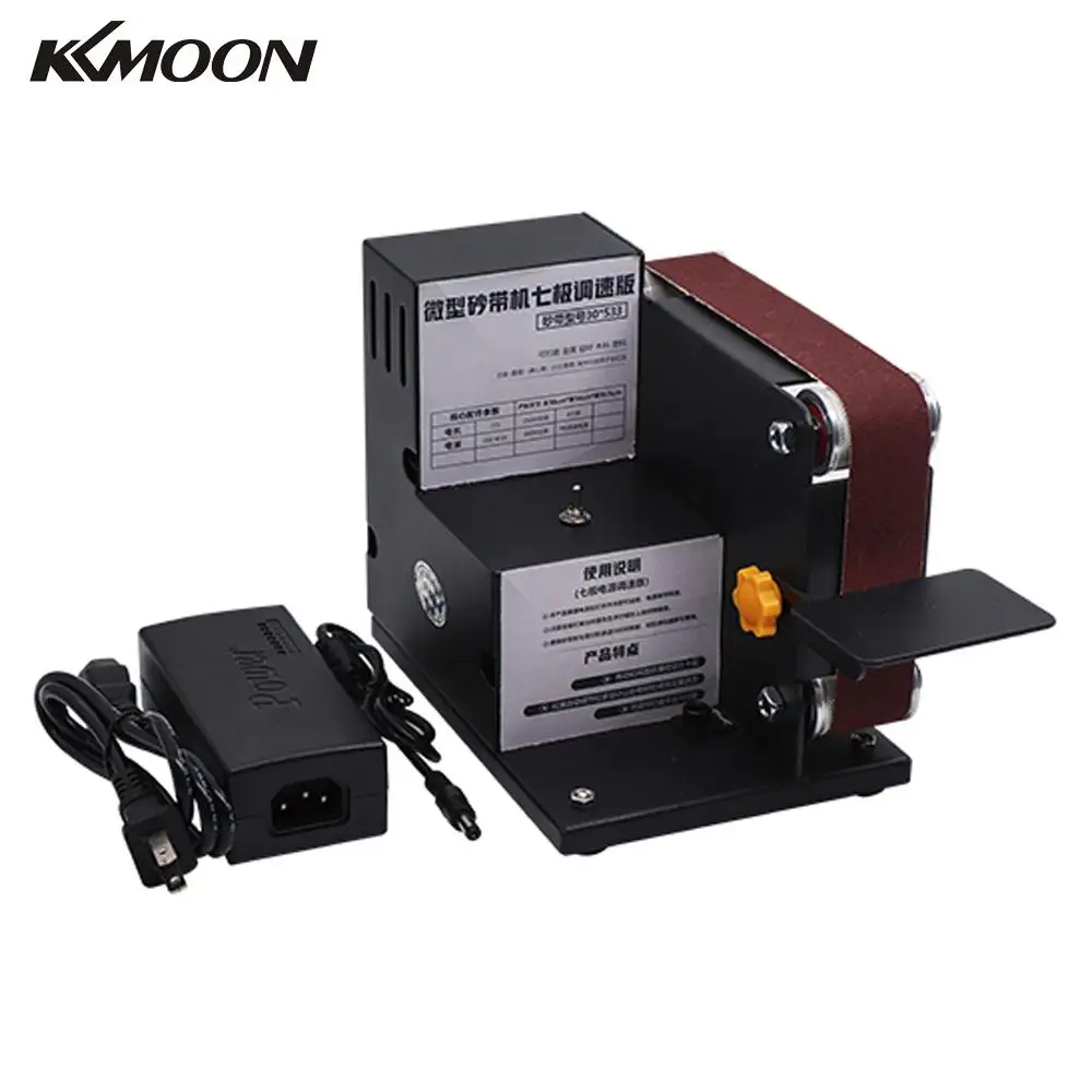 

Mini Electric Belt Sander DIY Polishing Grinding Machine Fixed Angle Sharpening Blade Bench Machines