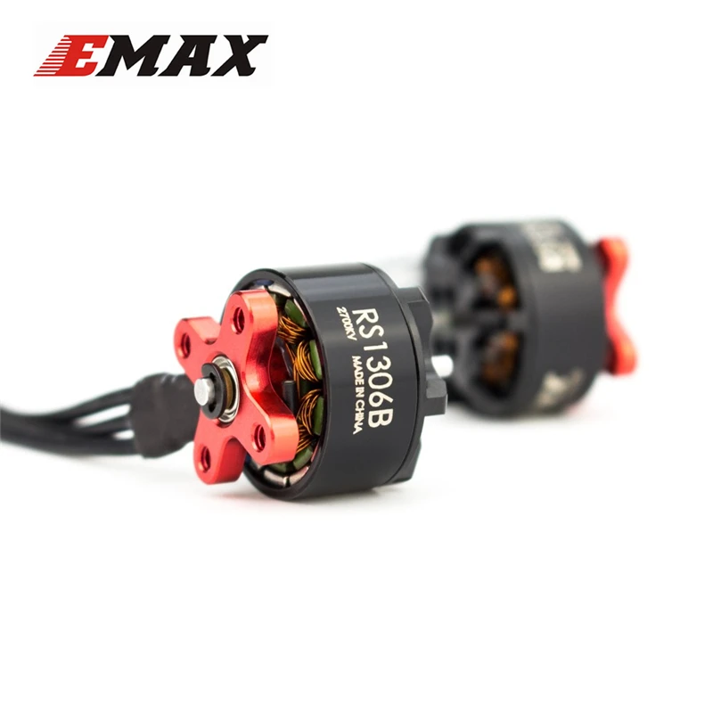 EMAX 1306 RS1306 версия 2 RS1306B 2700KV 4000KV безщеточный 3-4 S для радиоуправляемого дрона квадрокоптера Multi ротора запасные Запчасти аксессуары