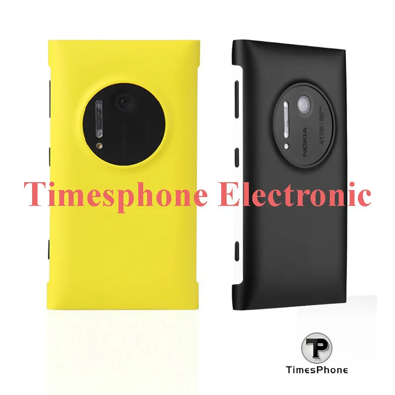 ucretsiz kargo yeni cc 3066 geri kablosuz sarj kapak icin nokia lumia 1020 cep telefonu perakende ambalaj sari ve siyah