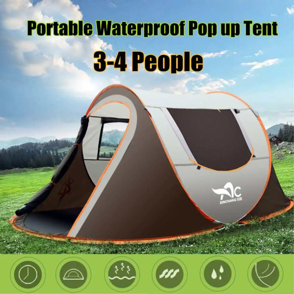 small portable rain shelter