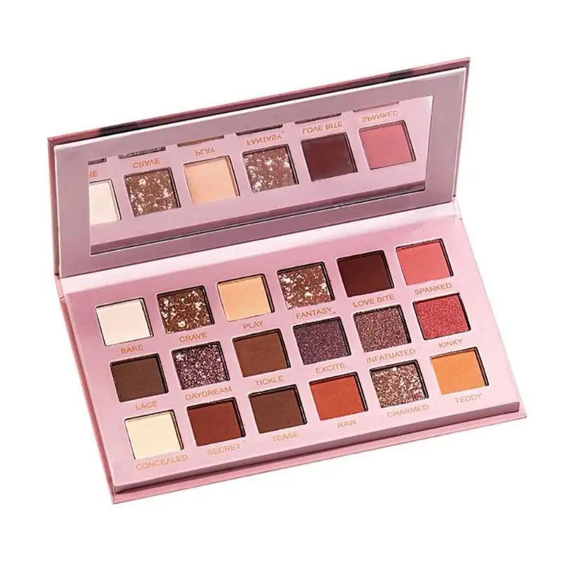 

18 Color Waterproof Eye Shadow Palette Makeup Cosmetics Matte Long Lasting Eyeshadow Powder