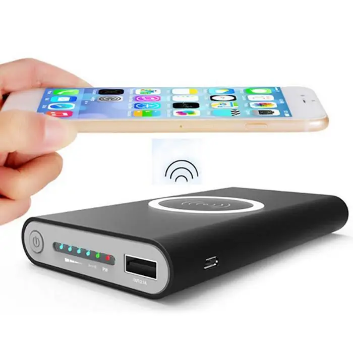 10000mAh Universal Portable Power Bank Qi Wireless Charger For i Phone Sam-sung S6 S7 S8 Powerbank Mobile Phone Wireless Charger 10000mAh Universal Portable Power Bank Qi Wireless Charger For i Phone Sam-sung S6 S7 S8 Powerbank Mobile Phone Wireless Charger