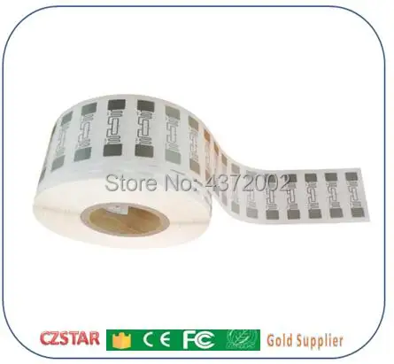 

UHF 860-960MHz UHF RFID Tag H3 Chip ISO 18000-6C UHF Sticker Label for iso18000-6c passive epc gen2 uhf tags card reader