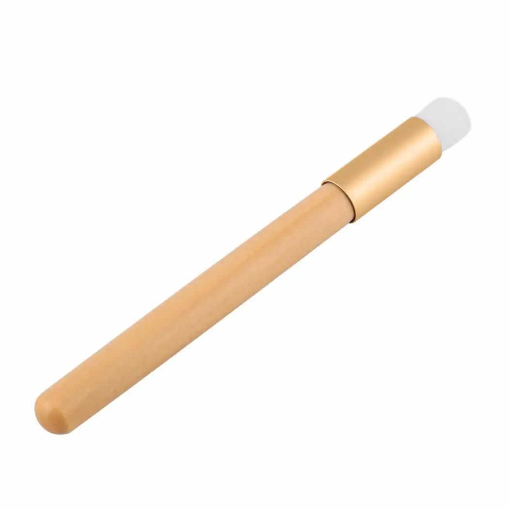 Модные женские макияж нос Alae кисточки деревянная ручка Косметика Make Up Tool 14 см/5 5